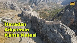 Havadan 4K Kahta Kalesi | Eski Kahta Kalesi