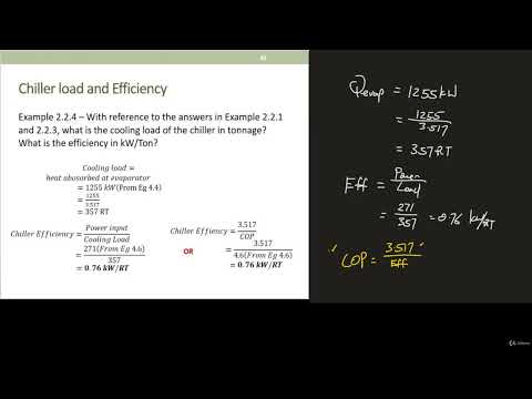 5  Chiller Efficiency Calculation