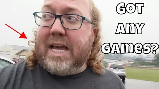 Trying to Find Video Games at a Church Rummage Sale