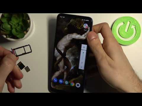 How to Insert SIM & SD Card into MOTOROLA Moto E7i Power - Input SIM and SD Card