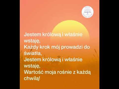 Jestem Królową  i już wstaję - pozytywna piosenka na dobry początek dnia