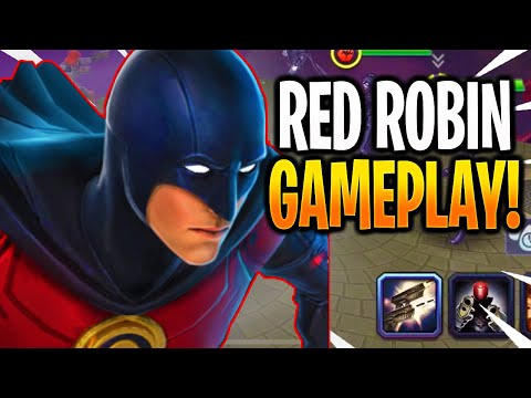 *NEW* LEGENDARY RED ROBIN GAMEPLAY! - DC Legends