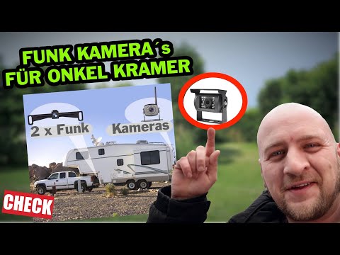 ✅ Funk Rückfahrkamera mit 2 Kameras Test Camper und Wohnwagen