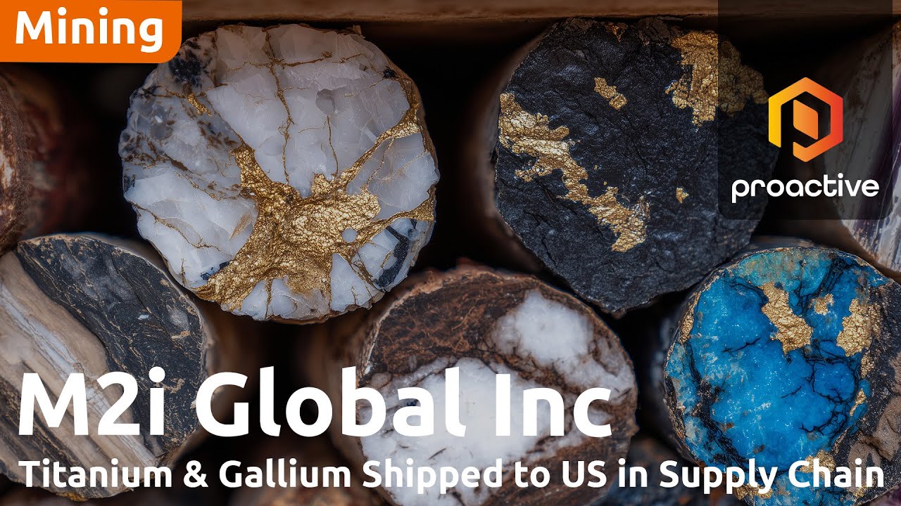 M2i Global advances critical minerals strategy with first Titanium and Gallium shipments