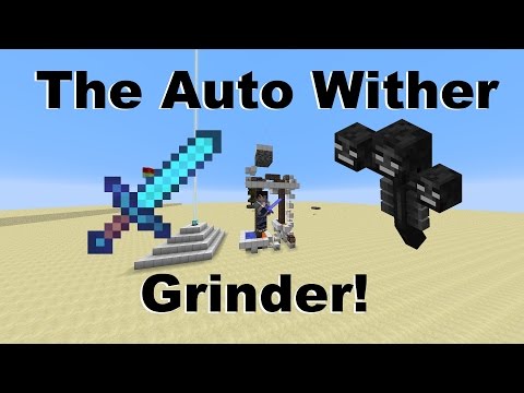Minecraft Concept : The Auto Wither Grinder