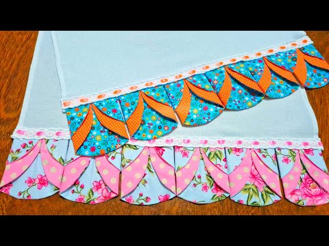 THE KITCHEN TOWEL LOOKS BEAUTIFUL!