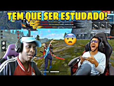 DIZKIL TEM QUE SER ESTUDADO PELA NASA APÓS ESSAS DUAS JOGADAS, MELHORES CLIPES FREE FIRE
