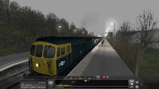 Leaves On The Line - Portsmouth Direct Line - Class 33 BR Blue - Train Simulator 2021