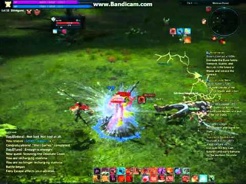 [TERA OBT] Warrior 32 VS Berserker & Mystic PvP