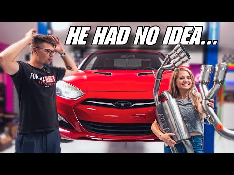 Surprise Car Mods! Genesis Coupe Catback Exhaust