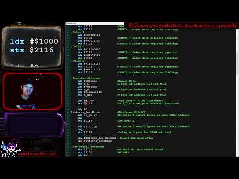 Moving a bitmap on the SNES! 65816 Lesson S1