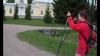 preview picture of video 'Pavlovsk with Anya 2009 (Nordiс skidor i Pavlovsk)'