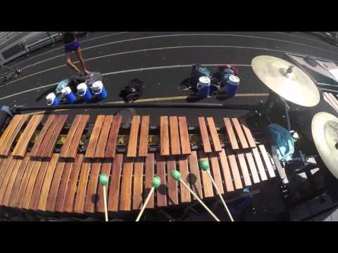 Blue Knights 2015 Marimba Cam - Alberto Vinado