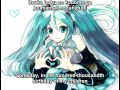 Hatsune Miku -- Love Words (Ai kotoba) -- PV with ...