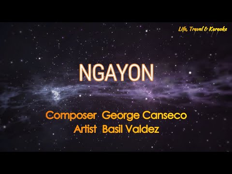 NGAYON - BASIL VALDEZ (Karaoke Version)