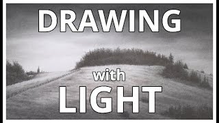 Turn a Boring Landscape into a Beautiful Drawing | Easy Graphite Pencil Tutorial
