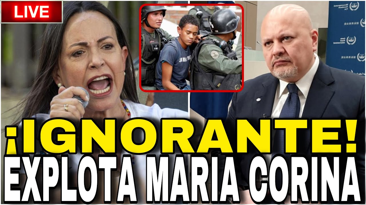 ¡ULTIMA HORA! 🔴: FUERTES DECLARACIONES DE MARIA CORINA - FISCAL CPI EN ALERTA VENEZUELA