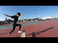 Pingu With Astro Pro 46 Longboard Dancing Freestyle