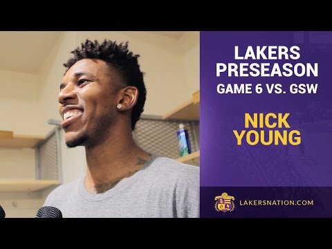Nick Young On Cancelled Lakers Game, Talking Trash With Steph Curry