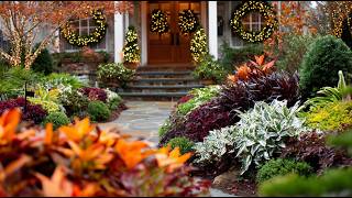 From Autumn Glow to Holiday Sparkle | Transforming My Garden for Christmas Magic 2025
