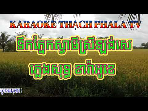 Tek Phek Svamey Srey Long Sae Karaoke - ទឹក​ភ្នែកស្វាមីស្រីឡង់សេ ខារ៉ាអូខេ​