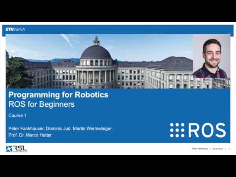 Programming for Robotics (ROS) Course 1