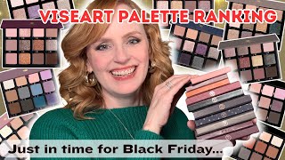Ranking 10 VISEART Eyeshadow Palettes // Prep your shopping 