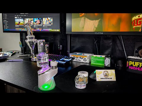 IRIDESCENT GLASS: RBR 3.0 PUFFCO PEAK ATTACHMENT REVIEW AND TEST! (ZEE VAPOR SMOKE SHOP)