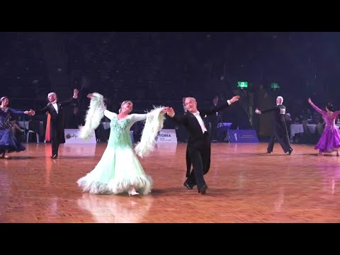 Steve Winzar and Helen Karatja 2nd place Masters 3 Open New Vogue 2021 Australian Championship