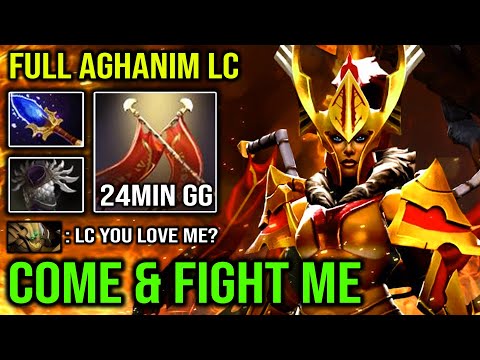 IMBA Nonstop Duel 1st Item Blade Mail Safelane LC EZ 24Min GG with Full Aghanim Upgrade DotA 2