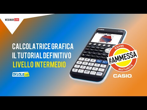 Calcolatrice grafica alla Maturità 2019: Livello Intermedio