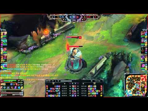 LOL SKT T1 Faker Olaf vs Hecarim