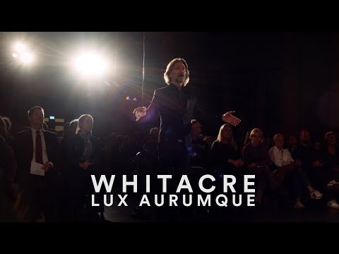 Eric Whitacre - Lux Aurumque with Storkyrkans Kammarkör