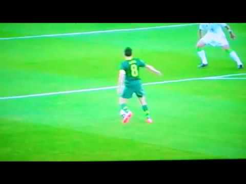 Fifa World Cup 2010 - Slovenia VS Algeria (1 - 0) - Koren save the game.flv