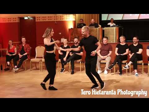 Emil Zetterstöm & Lisa Shirokova, Strictly Open, Finnfest 2023, Helsinki, Finland