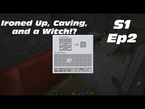 Insane Minecraft Adventures: Ironed Up, Caving, Witch!