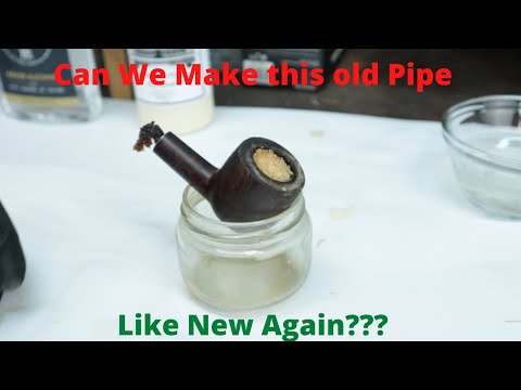 Mr. Vintage's Pipe Restoration and Test smoke of a 81 year old Classic Tobacco Pipe
