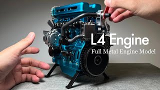 Teching štvorvalcový motor preplňovaný
