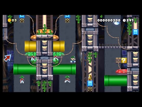 Mario Maker 2 NSMB Ghost House Levels