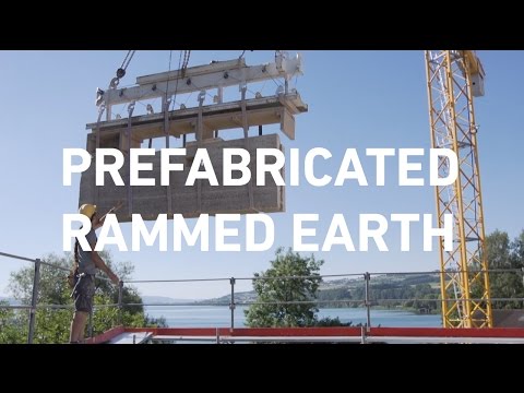 [UPDATE] Building with raw earth - Prefabricated rammed earth