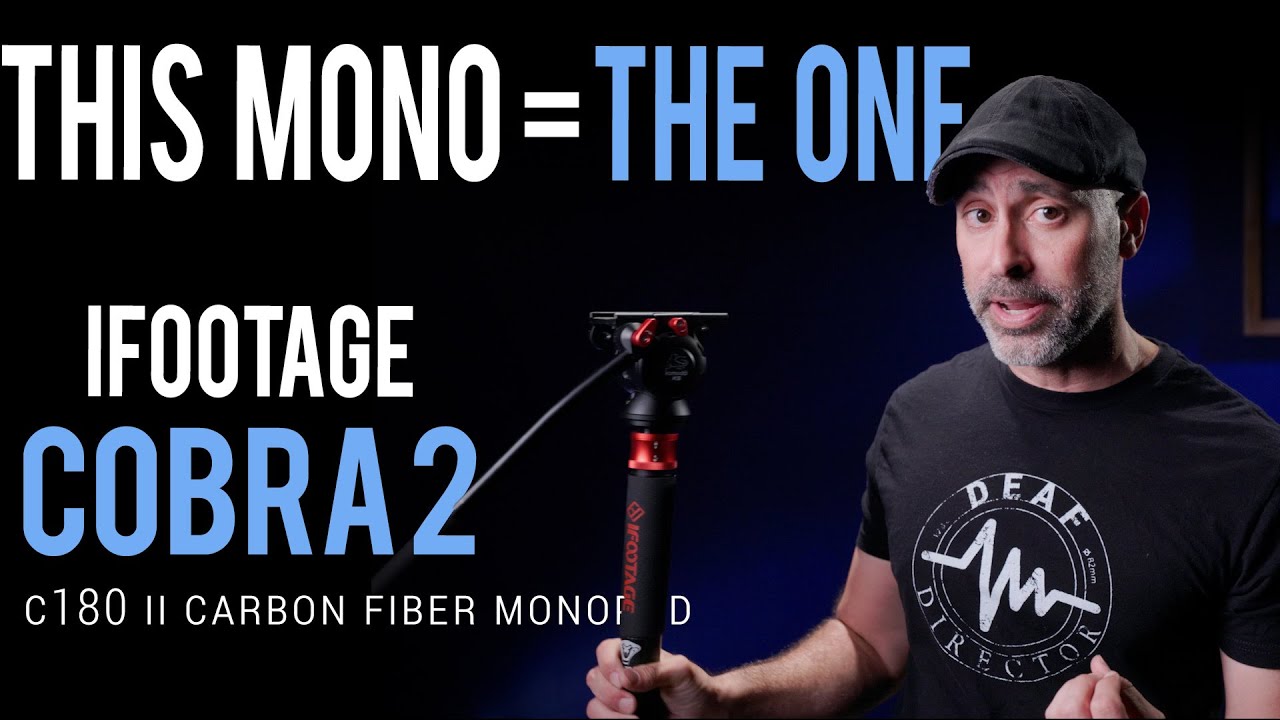 This MONO = The ONE. The iFootage Cobra 2 C-180 II Monopod Review