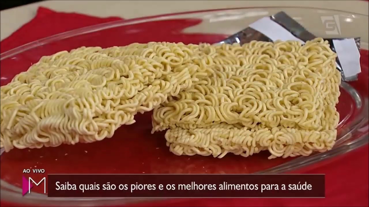 OS PIORES E MELHORES ALIMENTOS PRA SAÚDE DO BRASILEIRO. (SEM CORTES) TV GAZETA. (Tiago Rocha).