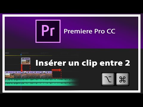 Premiere Pro CC Appliquer un effet à plusieurs rushs facilement