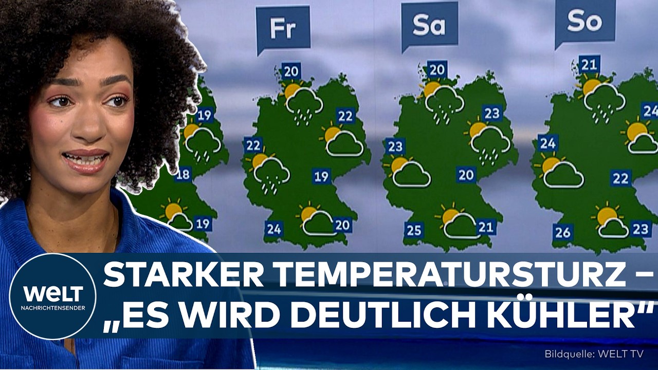 WETTER: Temperatursturz in Deutschland! Islandluft bringt jetzt Regen, Gewitter und kräftige Böen