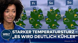 WETTER: Temperatursturz in Deutschland! Es wird ungemütlich – Regen, G