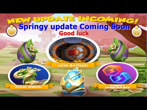 Springy update Coming Soon-Dragon Mania Legends | Primal Event | DML