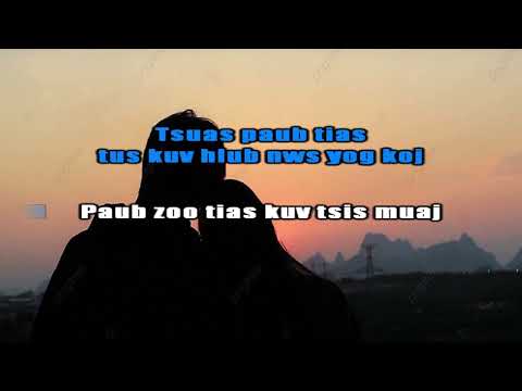 Nkauj Lig Hawj - Nplooj Siab Hlub Koj Xwb karaoke