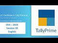 KLiC Tally Prime Era Question Session 38 English Era Session 38