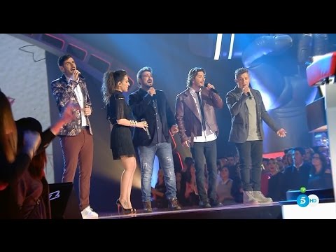 Coaches con Antonio Orozco: "Mi Héroe" – Primer Directo - La Voz 2016