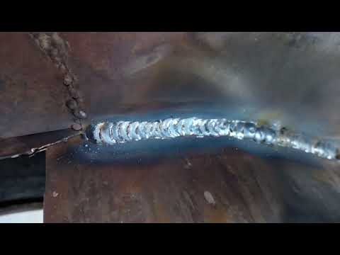 Сварка полуавтоматом омедненной проволокой с углекислым газом тонкого металла #ЛадаЛасточка